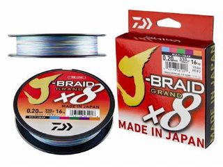 Daiwa J Braid Grand X8 Multi Colour - 